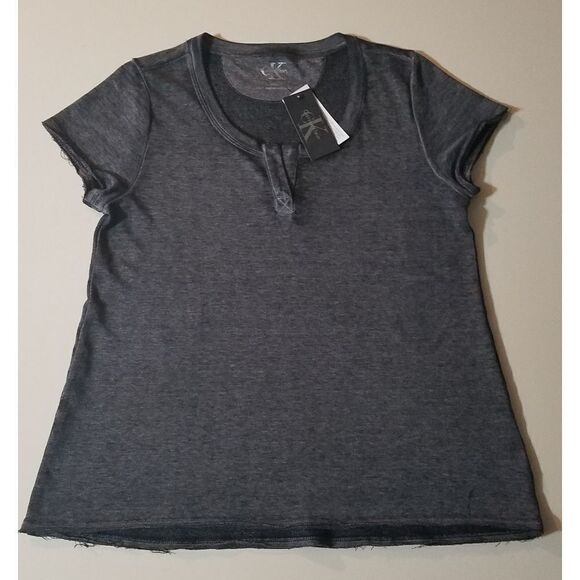 Calvin Klein Burnout Top - Picture 1 of 7